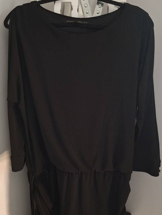 White House Black Market Dresses & Skirts - White House Black Market Black Women's Top with Clean Neckline